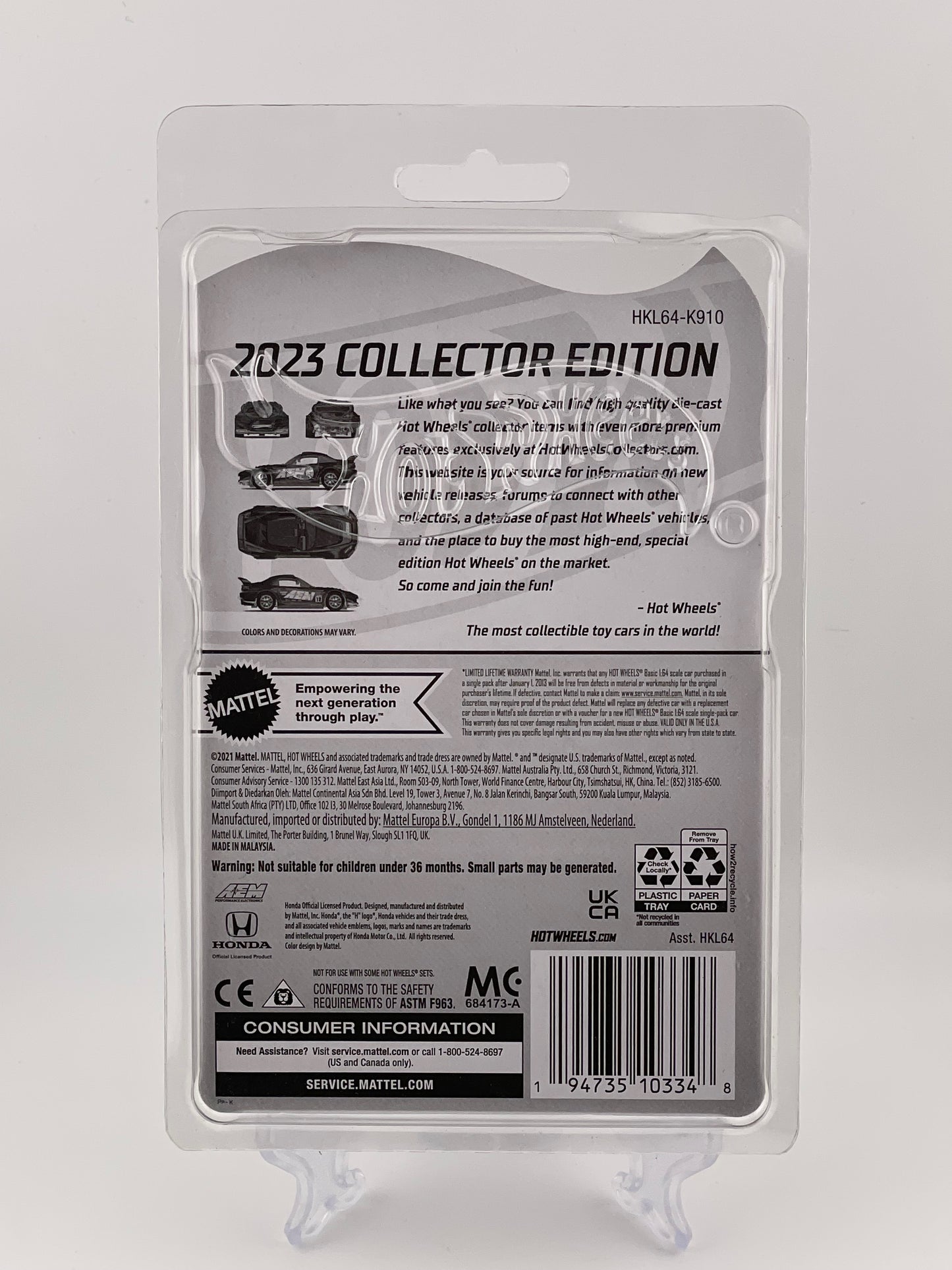 Hot Wheels Legends Tour 2023 Honda S2000
