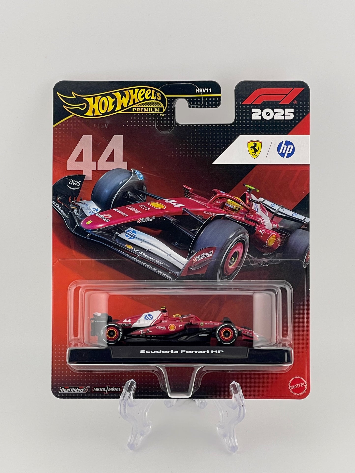 Hot Wheels Premium Formula 1 2025 Scuderia Ferrari HP (#44)