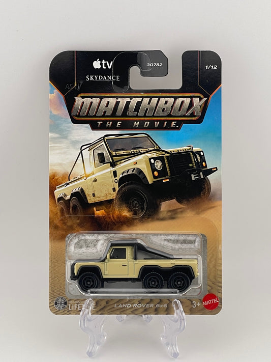 Matchbox "Matchbox The Movie" Land Rover 6x6 1/12
