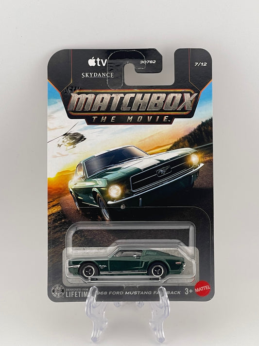 Matchbox "Matchbox The Movie" 1968 Ford Mustang Fastback 7/12