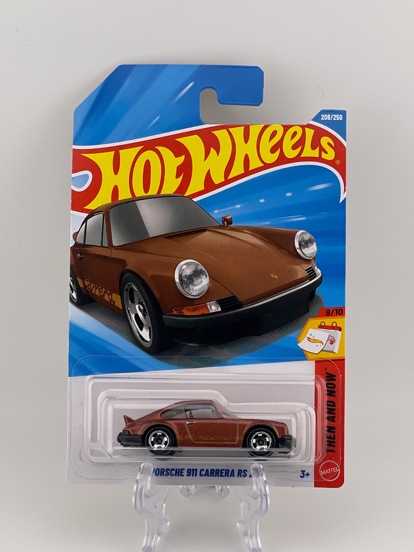 Hot Wheels Mainline Porsche 911 Carrera RS 2.7 Then & Now 9/10