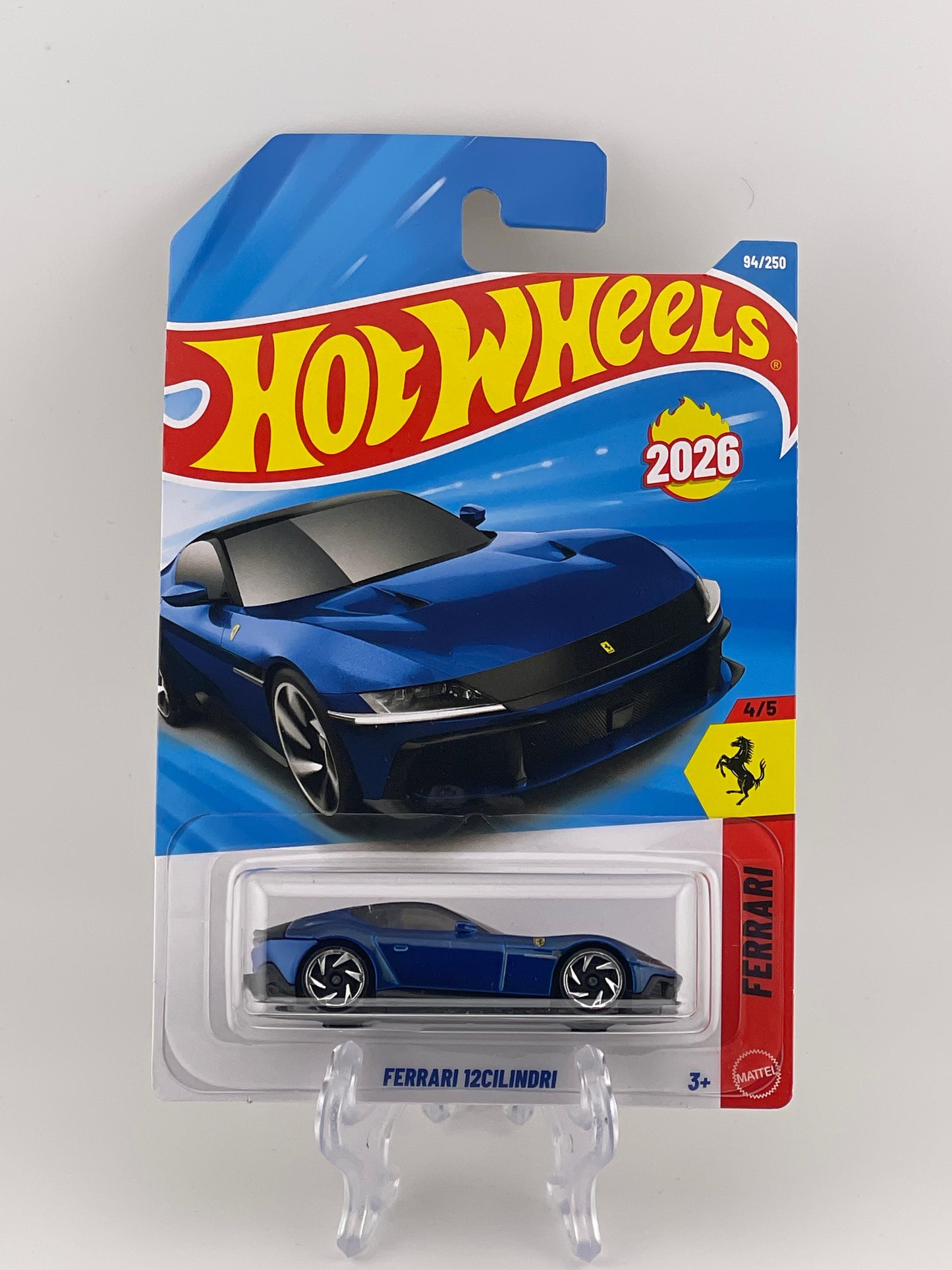 Hot Wheels Mainline Ferrari 12Cilindri Ferrari 4/5