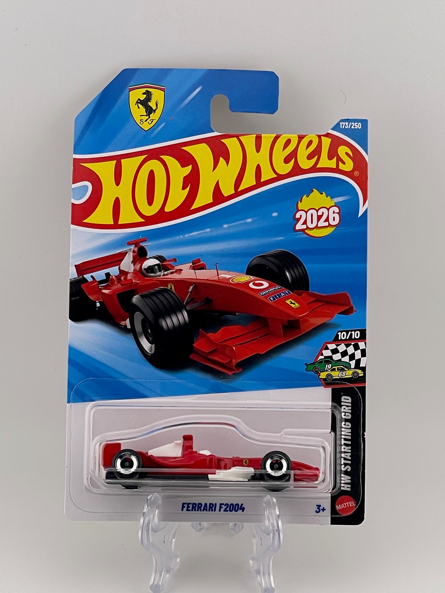 Hot Wheels Mainline Ferrari F2004 HW Starting Grid 10/10