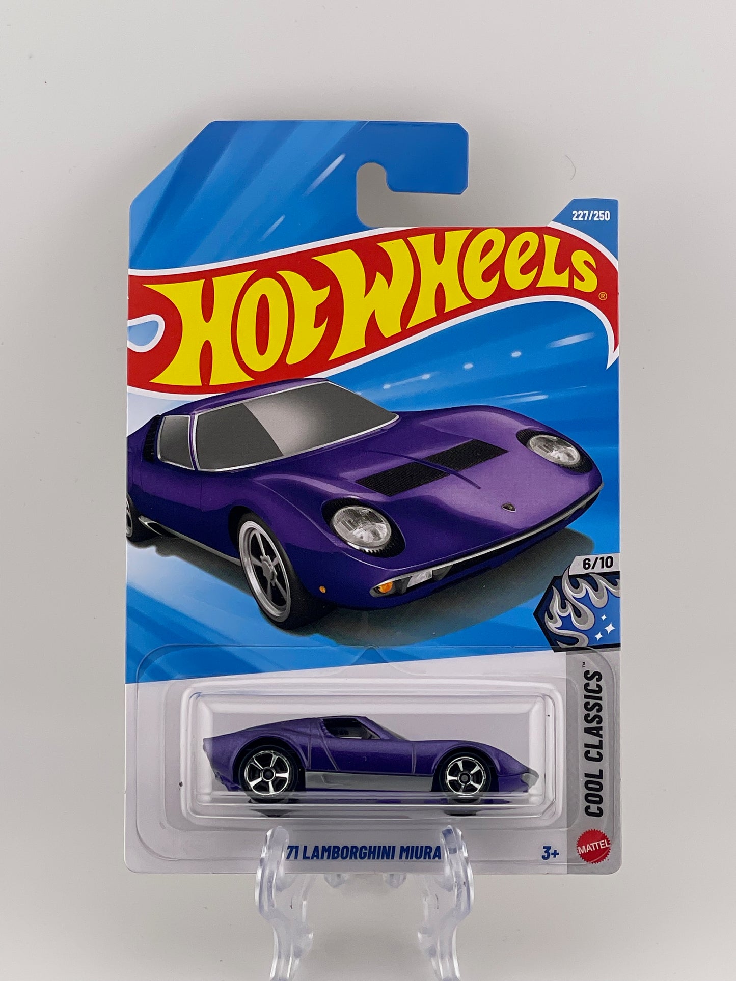 Hot Wheels Mainline '71 Lamborghini Miura SV Cool Classics 6/10