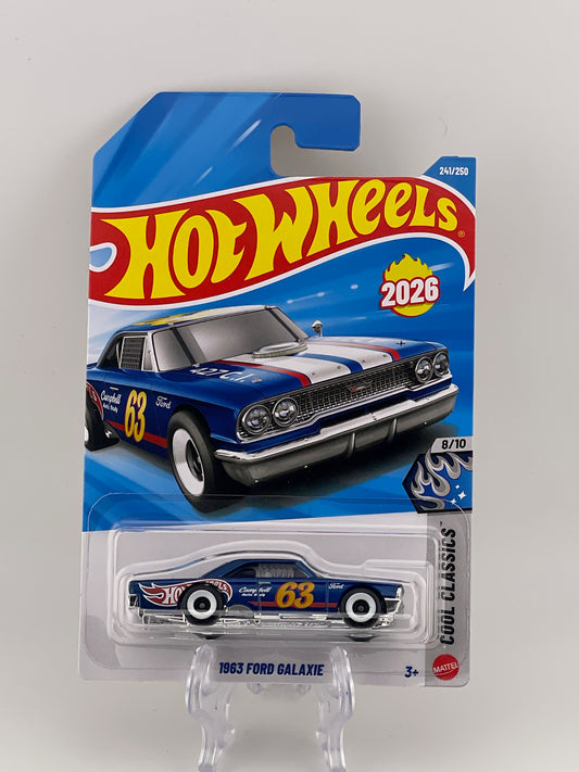 Hot Wheels Mainline 1963 Ford Galaxie Cool Classics 8/10