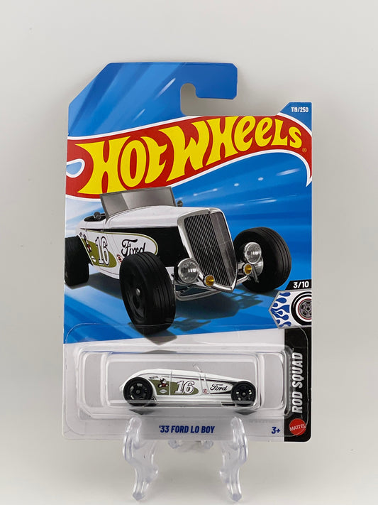 Hot Wheels Mainline '33 Ford Lo Boy Rod Squad 3/10