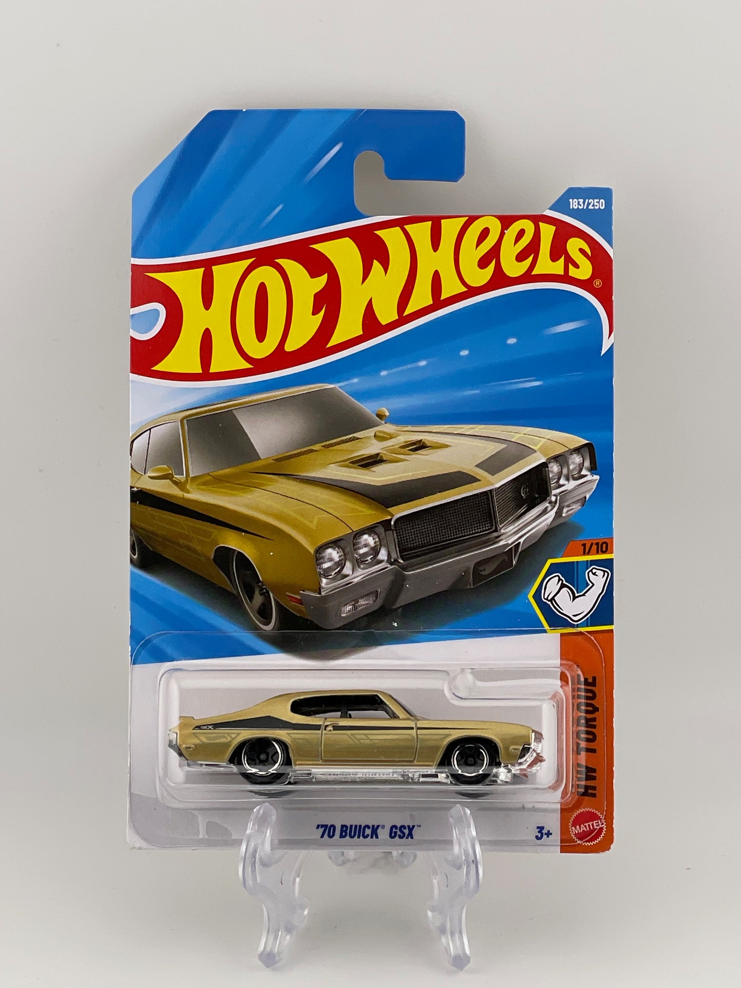 Hot Wheels Mainline '70 Buick GSX HW Torque 1/10