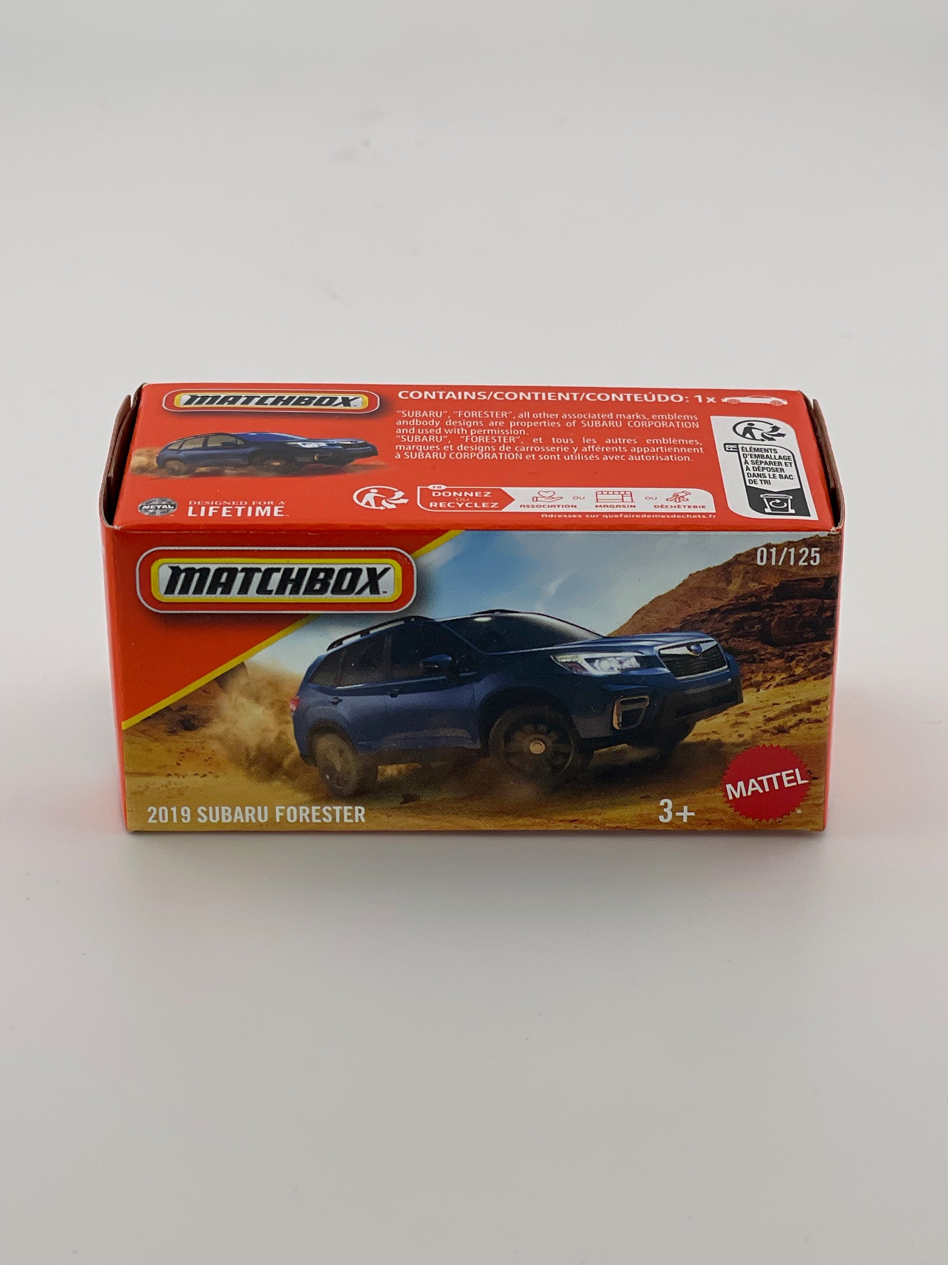 Matchbox Power Grab 2019 Subaru Forester – Burnsie Diecast