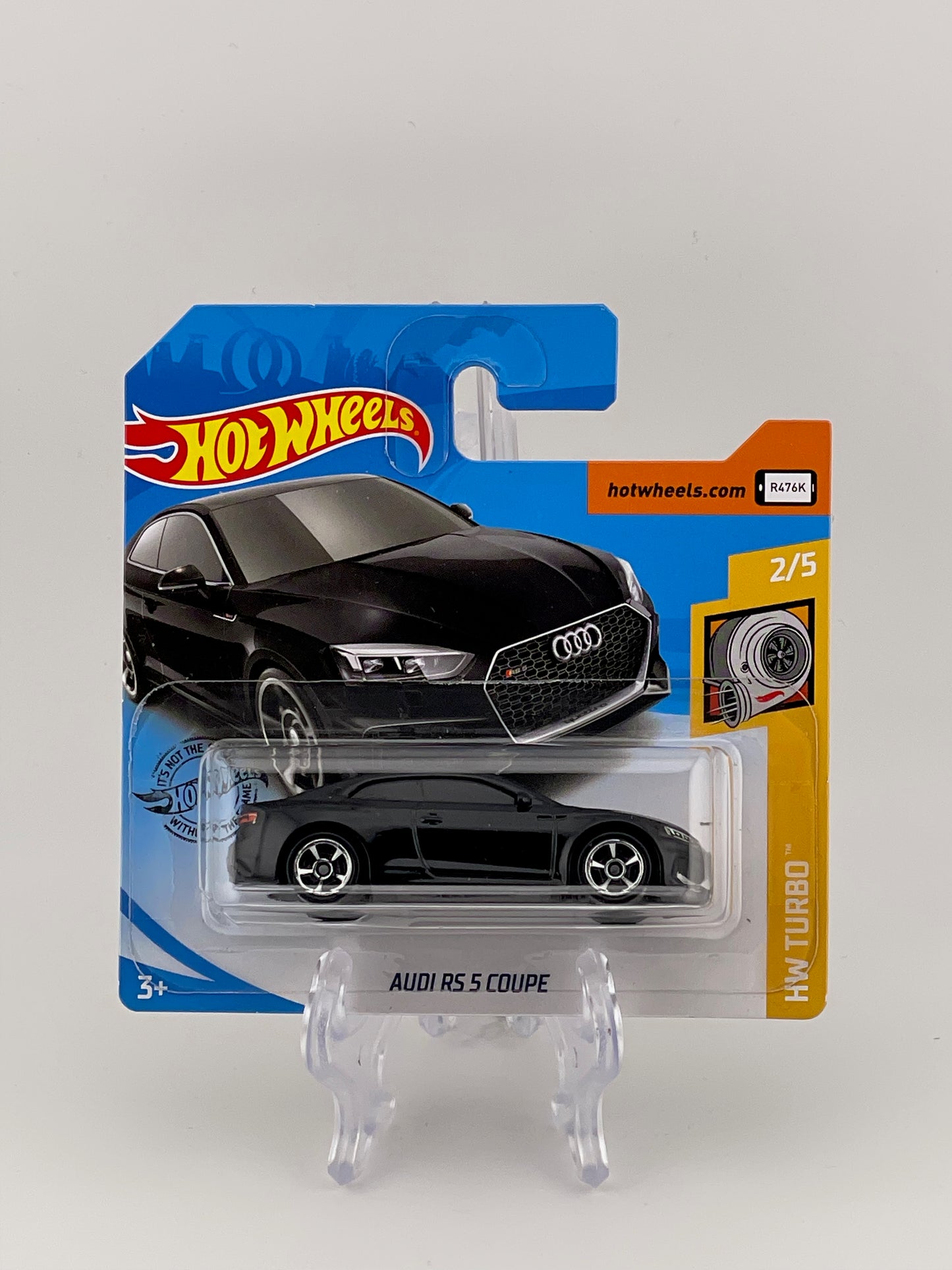 Hot Wheels Mainline Audi RS 5 Coupe HW Turbo 2/5 *Short Card*