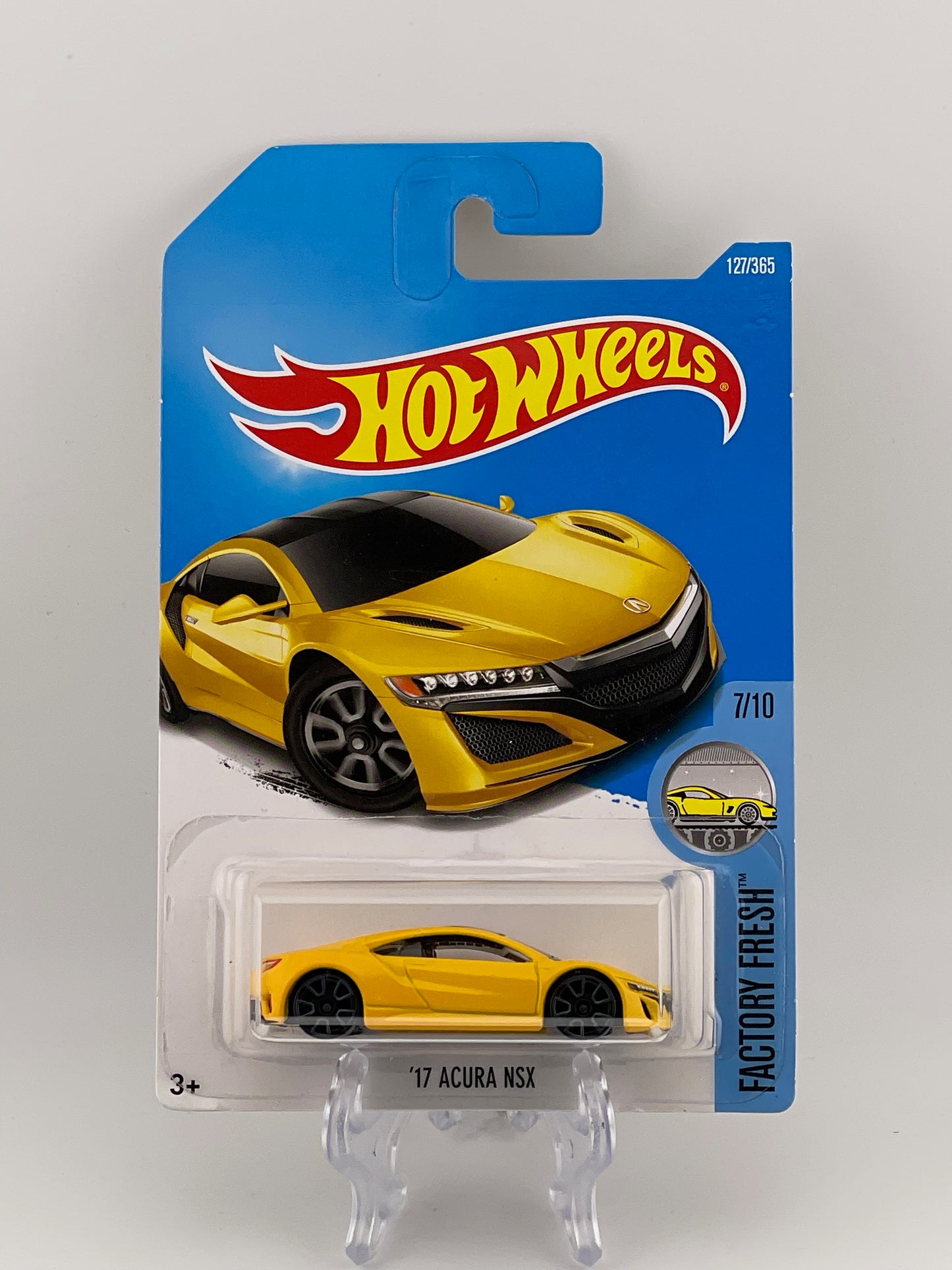 Hot Wheels Mainline '17 Acura NSX Factory Fresh 7/10