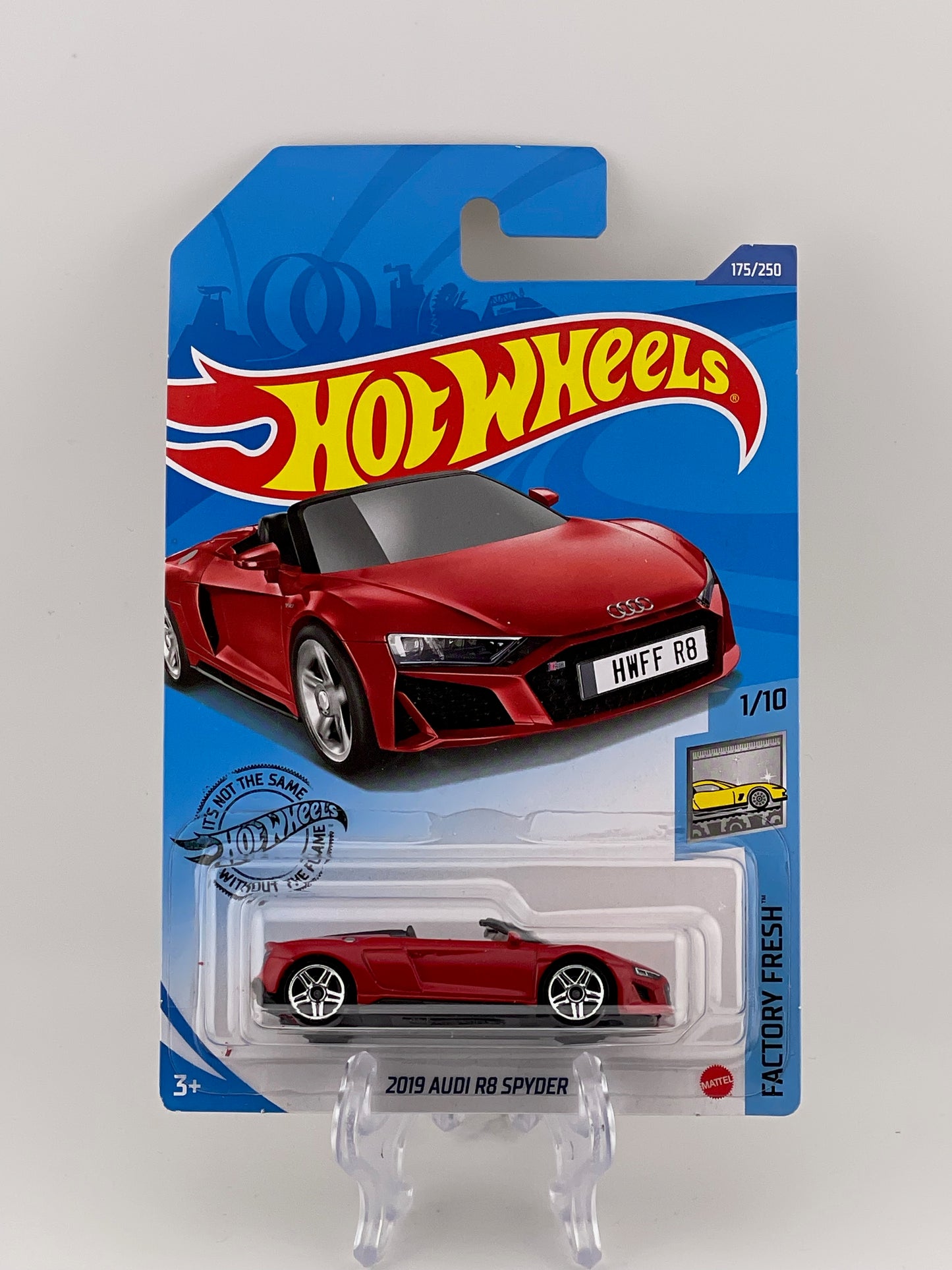 Hot Wheels Mainline 2019 Audi R8 Spyder Factory Fresh 1/10
