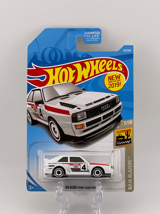 Hot Wheels Mainline '84 Audi Sport Quattro Baja Blazers 7/10