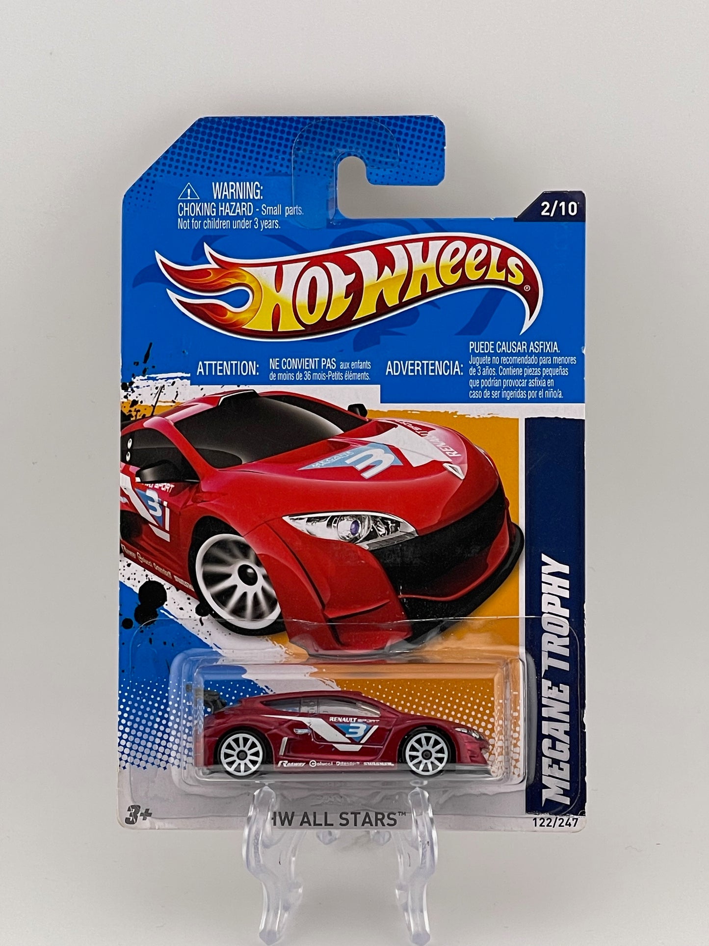Hot Wheels Mainline Megane Trophy HW All Stars 12 2/10 *Check Description*