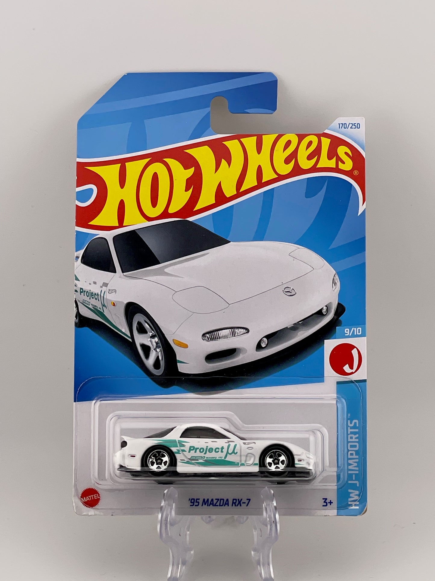 Hot Wheels Mainline '95 Mazda RX-7 HW J-Imports 9/10