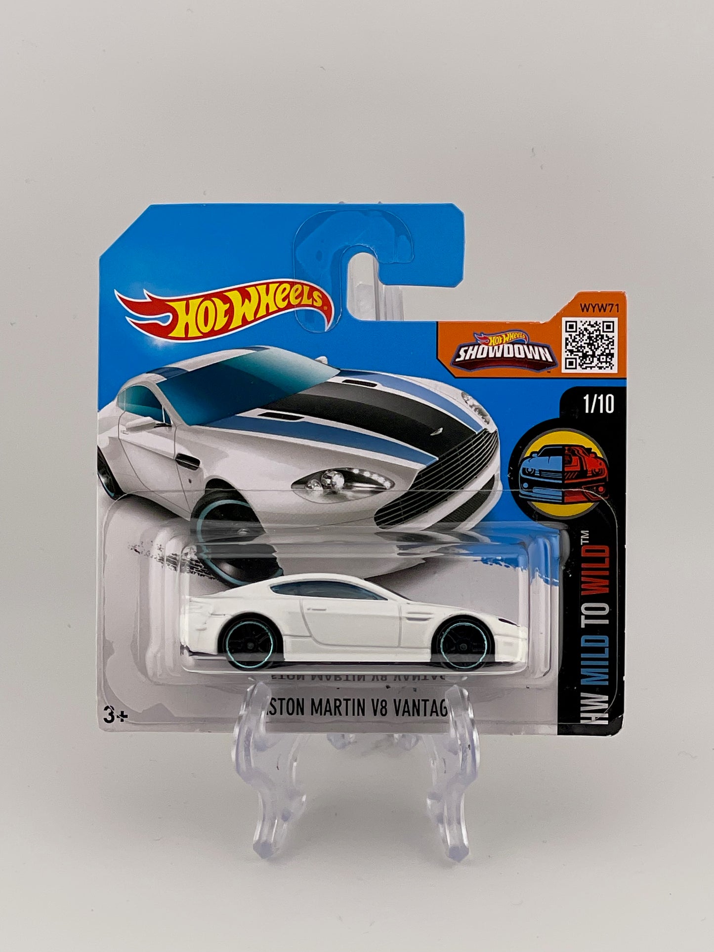 Hot Wheels Mainline Aston Martin V8 Vantage HW Mild To Wild 1/10 *Short Card*