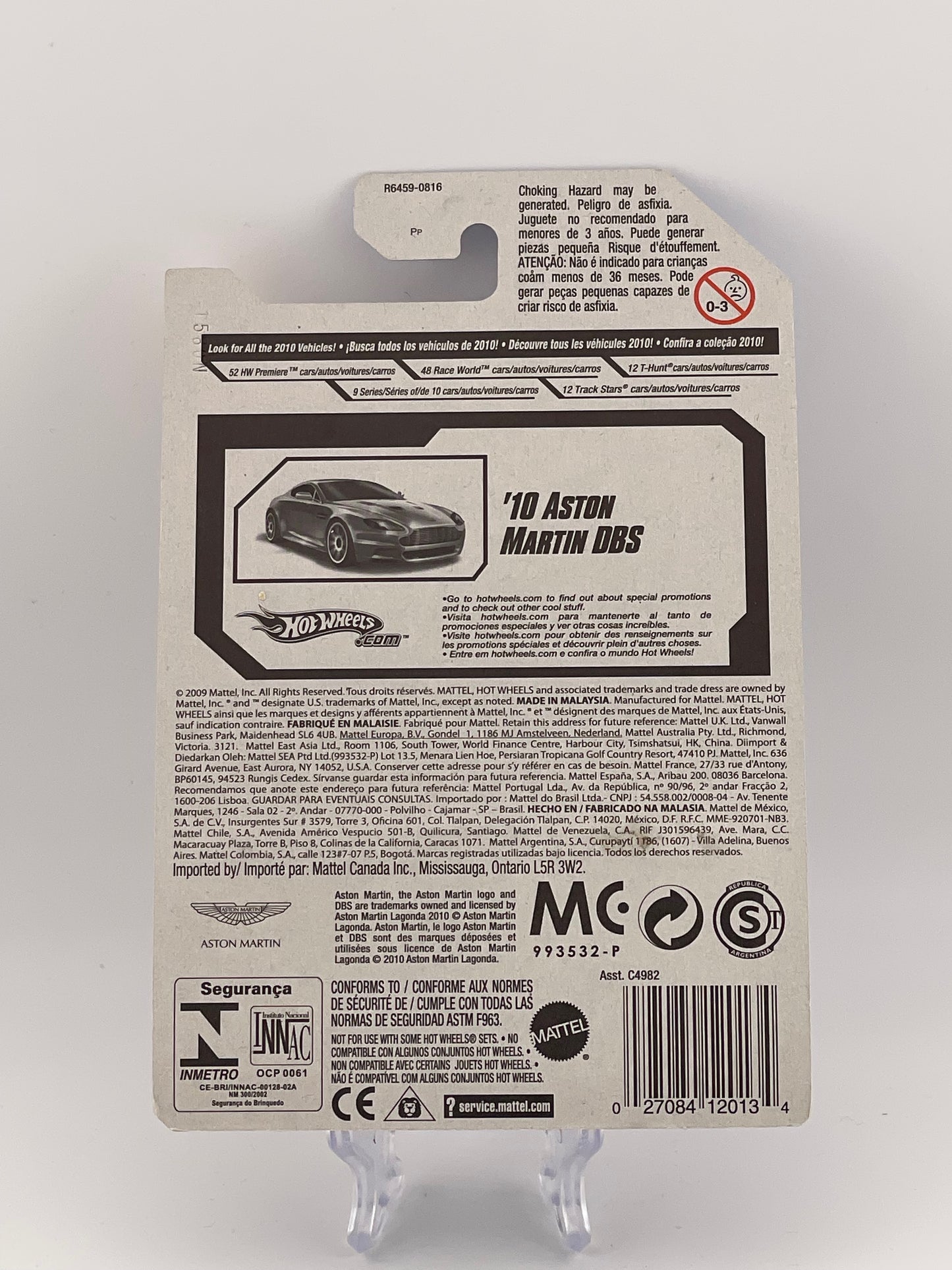 Hot Wheels Mainline '10 Aston Martin DBS 2010 HW Premiere 52/52
