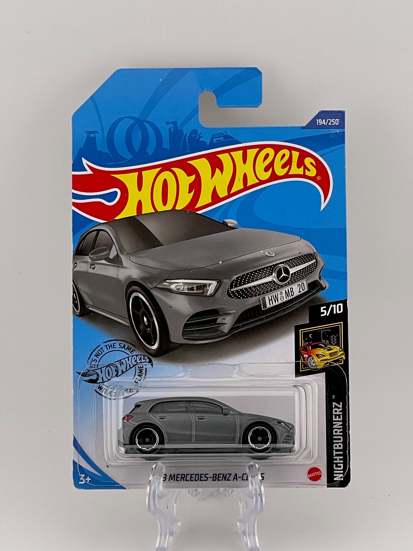 Hot Wheels Mainline '19 Mercedes-Benz A-Class Nightburnerz 5/10 *Check Description*