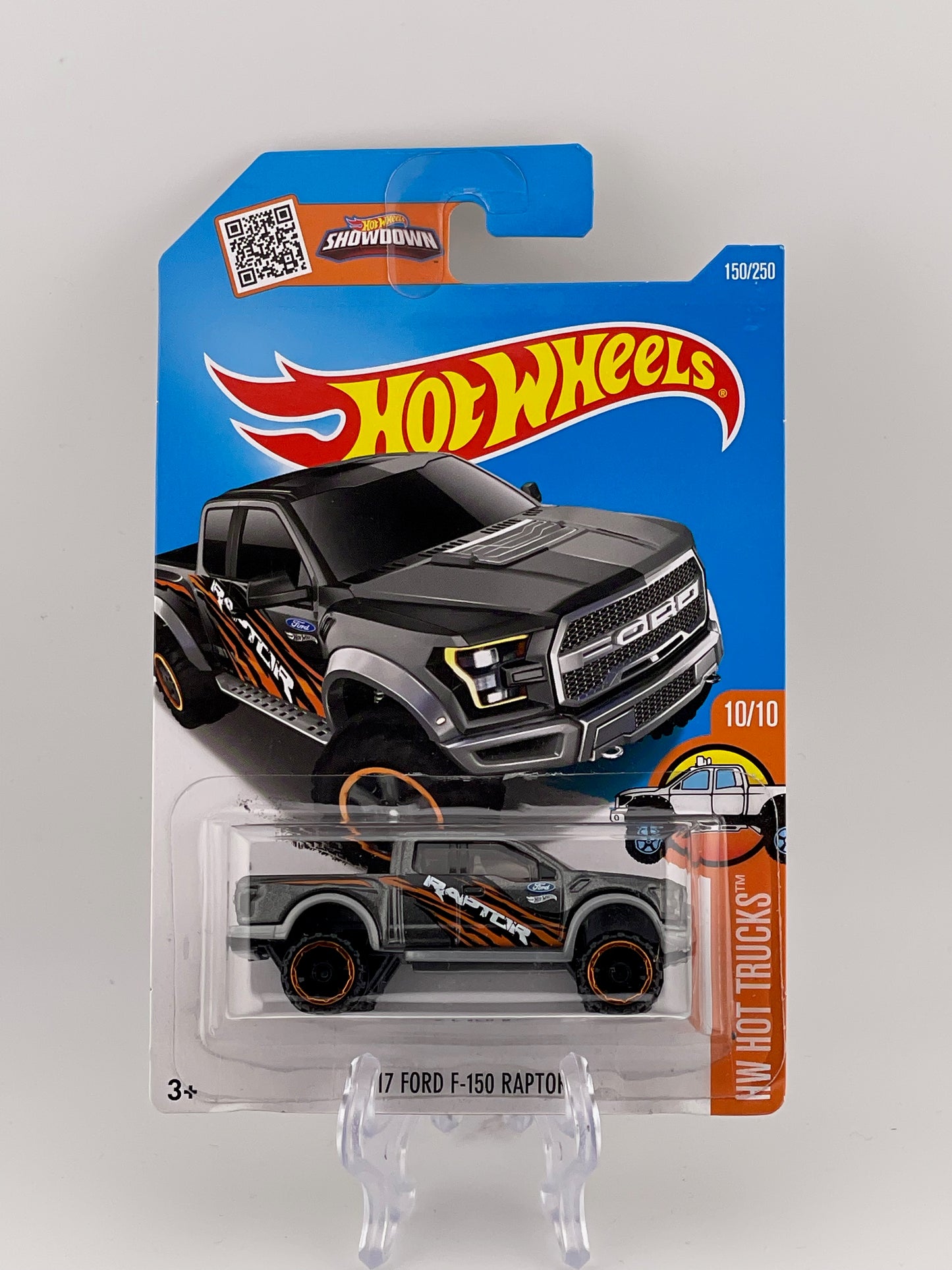 Hot Wheels Mainline "17 Ford F-150 Raptor HW Hot Trucks 10/10