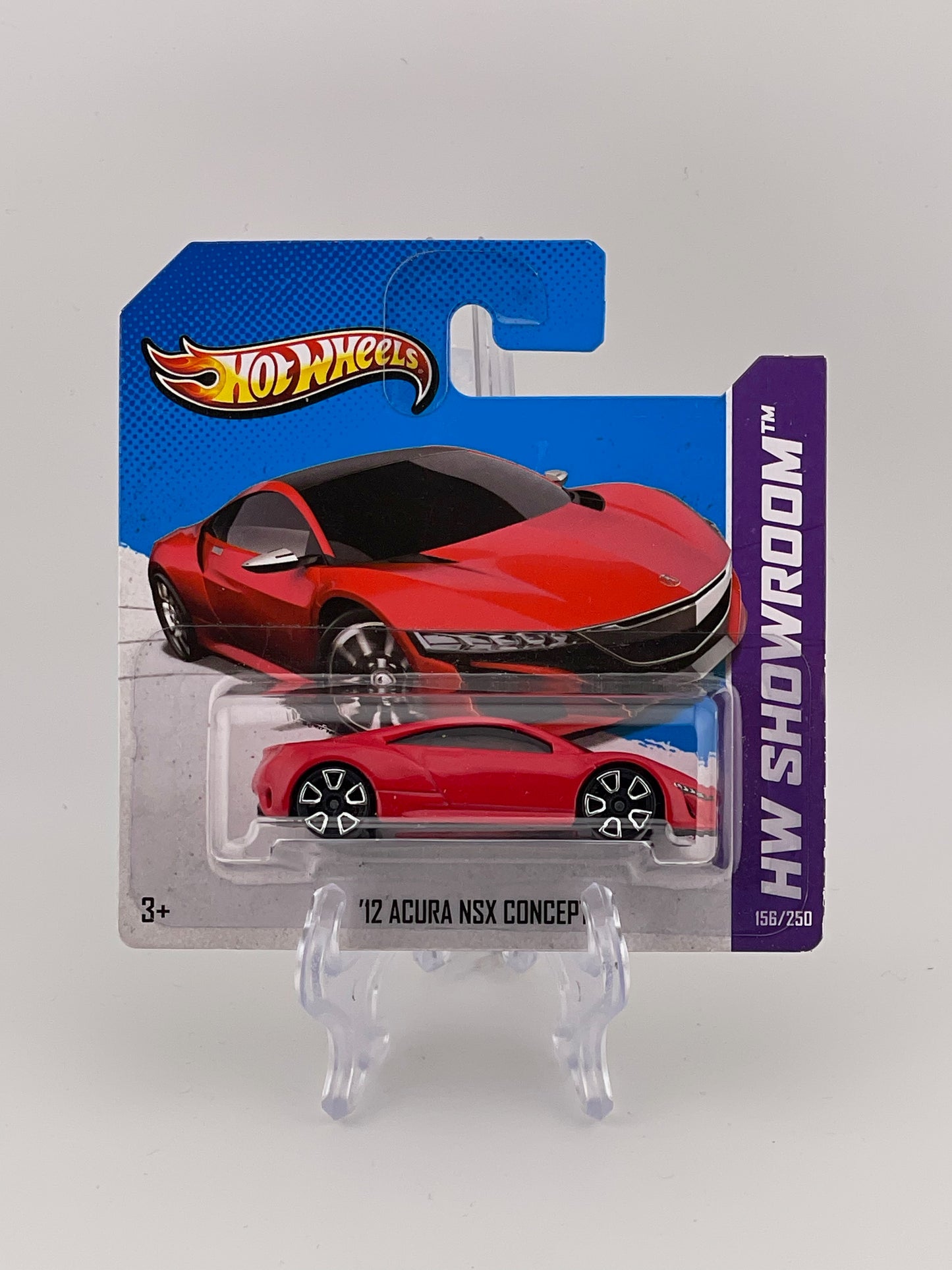 Hot Wheels Mainline '12 Acura NSX Concept HW Showroom *Short Card*
