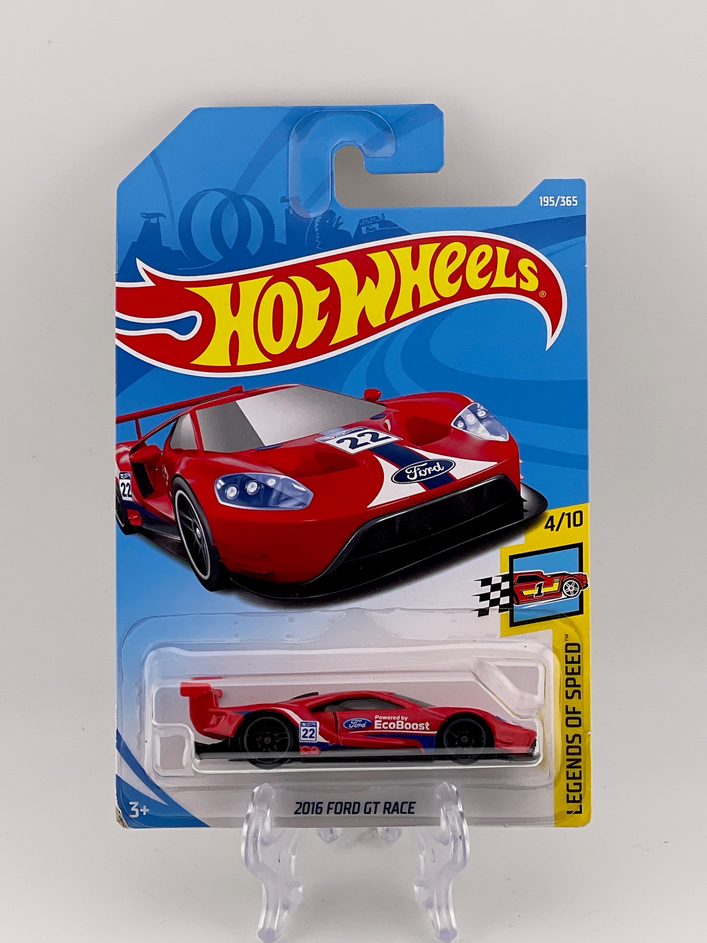 Hot Wheels Mainline 2016 Ford GT Race Legends Of Speed 4/10