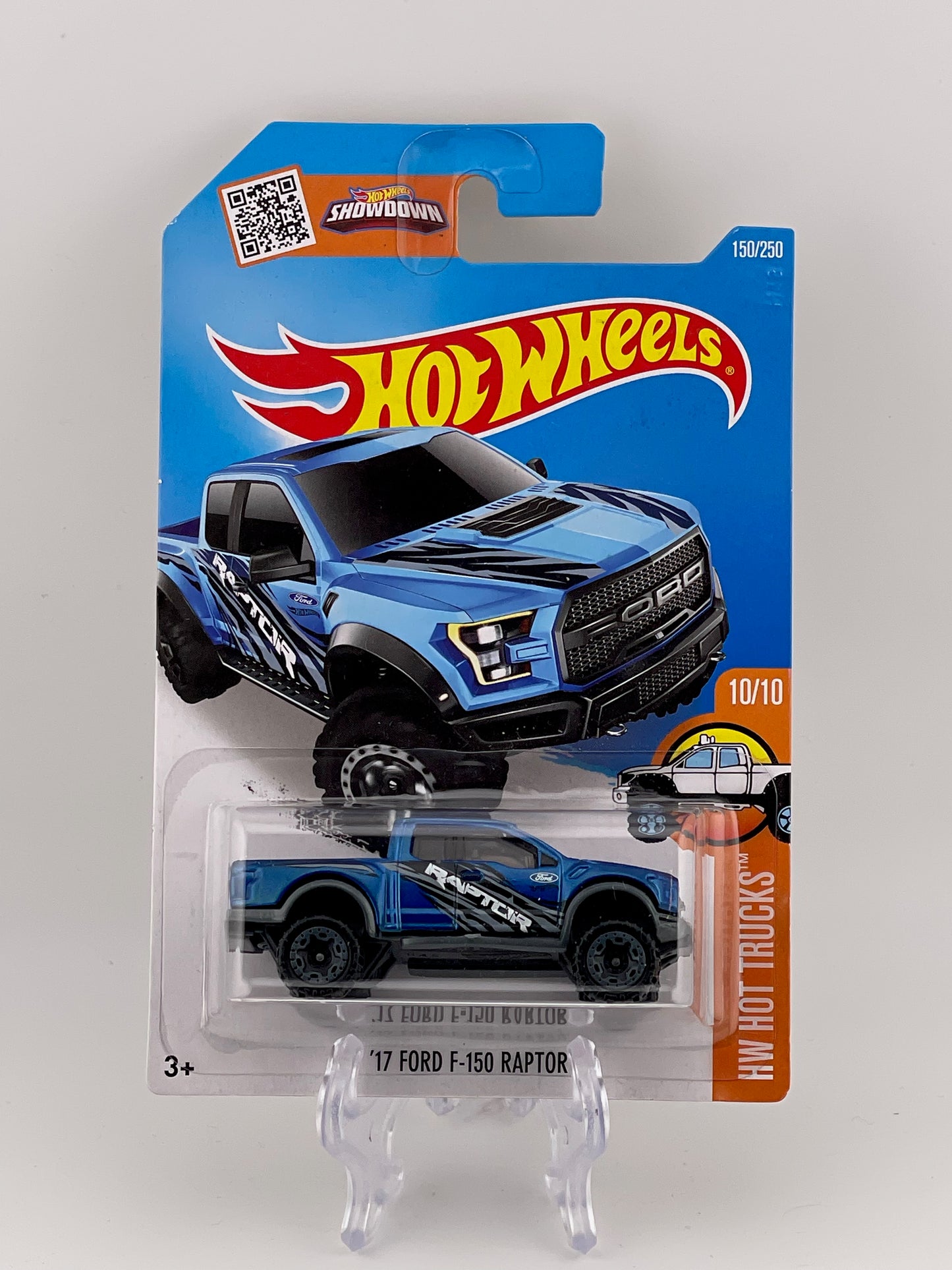 Hot Wheels Mainline '17 Ford F-150 Raptor HW Hot Trucks 10/10