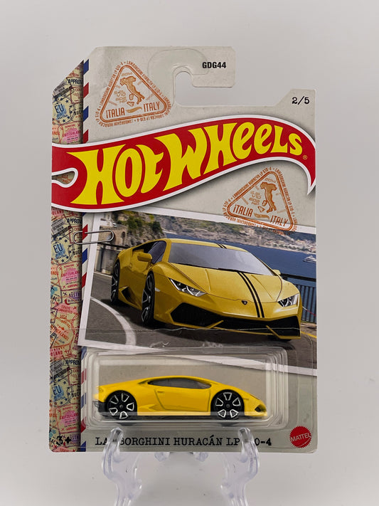 Hot Wheels Themed Assortment World Class Racers 2/5 Lamborghini Huracán LP 610-4