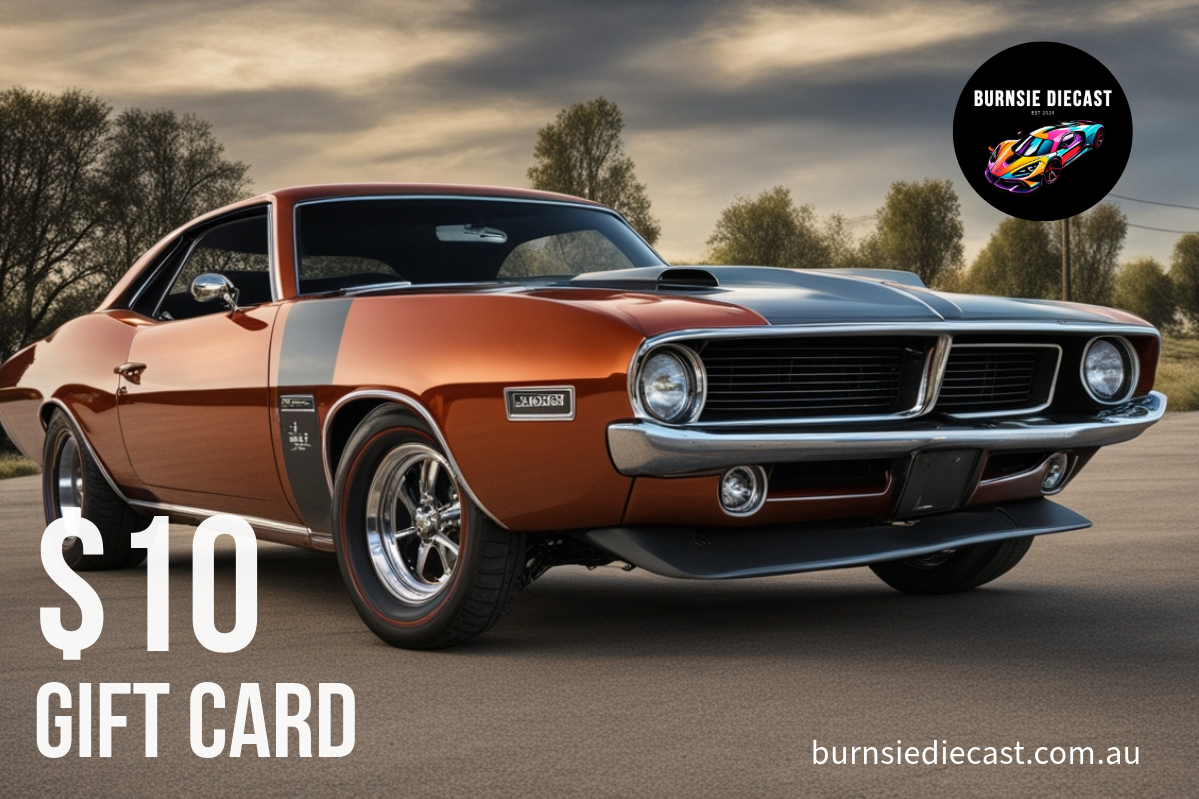 Burnsie Diecast Gift Card