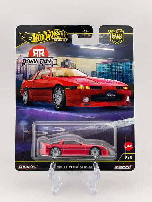 Hot Wheels Premium Car Culture Ronin Run II 5/5 '89 Toyota Supra