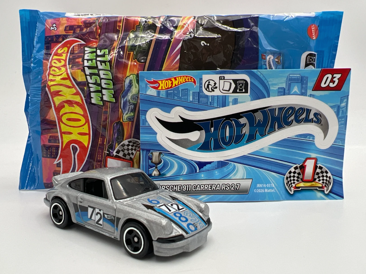 Hot Wheels Mystery Models Series 1 2027 #3 Chase - Porsche 911 Carrera RS 2.7