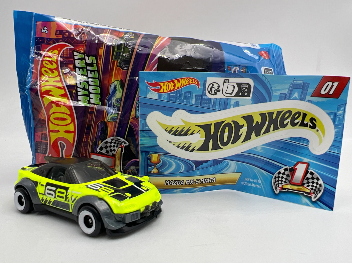 Hot Wheels Mystery Models Series 1 2027 #1 Chase - Mazda MX-5 Miata