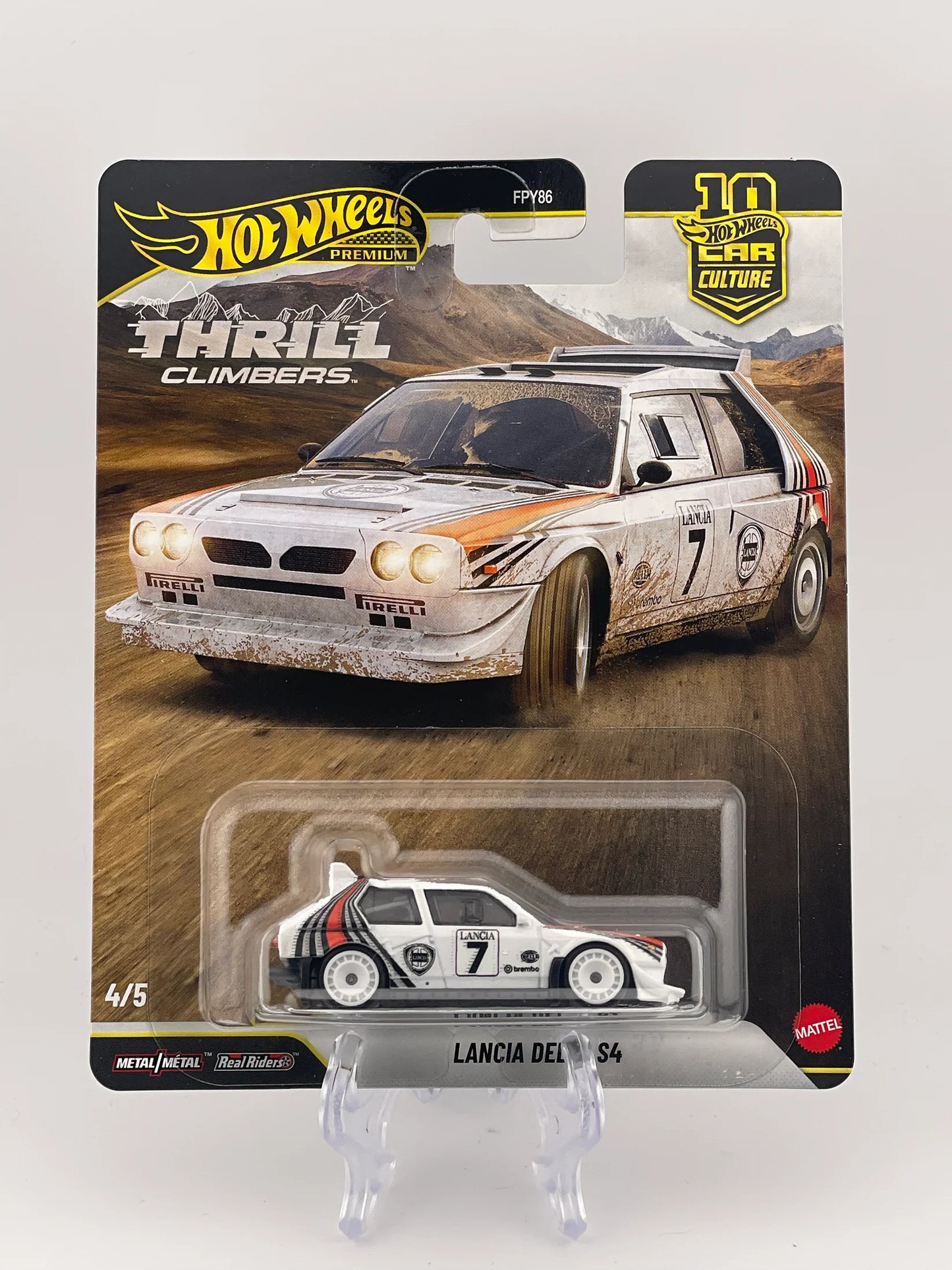 Hot Wheels Premium Car Culture Thrill Climbers 4/5 Lancia Delta S4