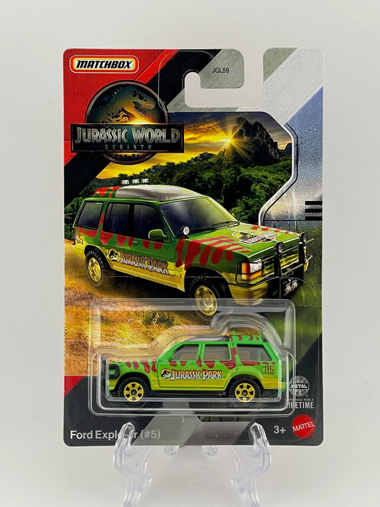 Matchbox Jurassic World Rebirth Ford Explorer (#5)