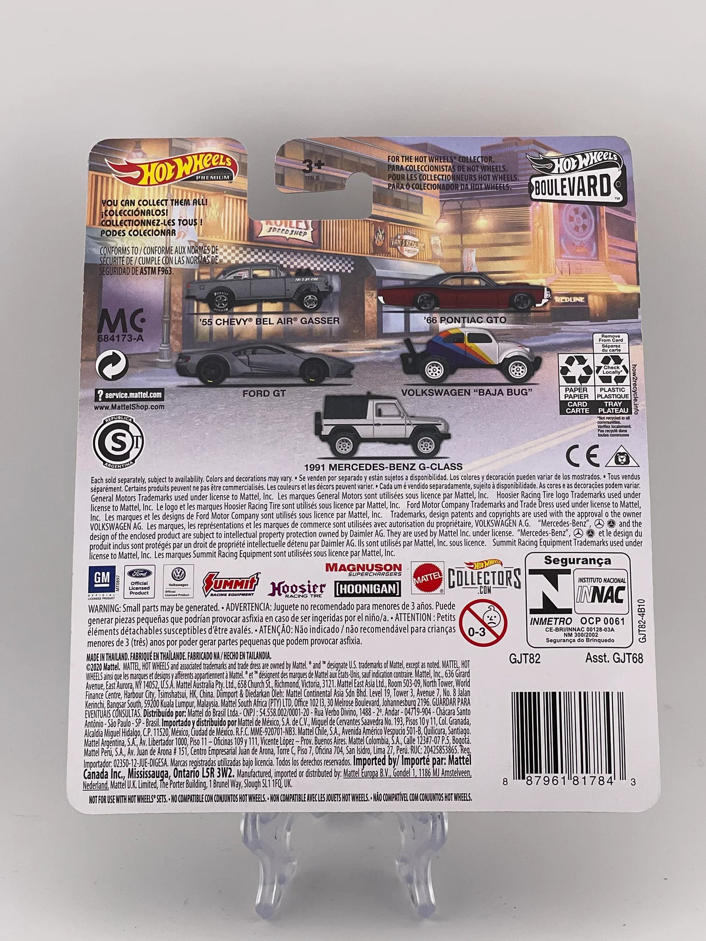 Hot Wheels Premium Boulevard #11 '55 Chevy Bel Air Gasser