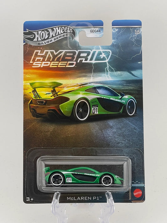 Hot Wheels Silver Series Hybrid Speed 3/5 McLaren P1