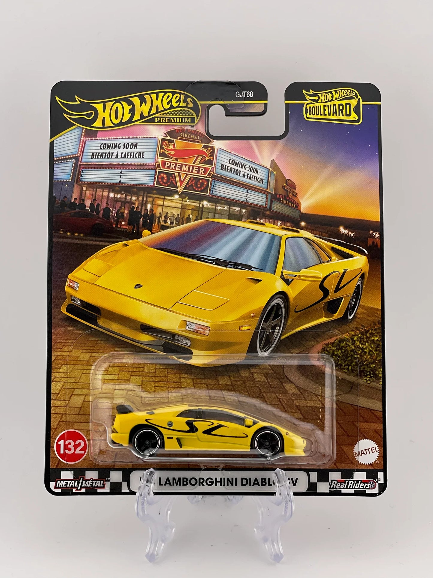 Hot Wheels Premium Boulevard #132 '95 Lamborghini Diablo SV
