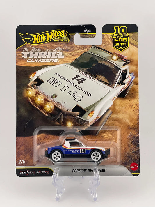 Hot Wheels Premium Car Culture Thrill Climbers 2/5 Porsche 914 Safari