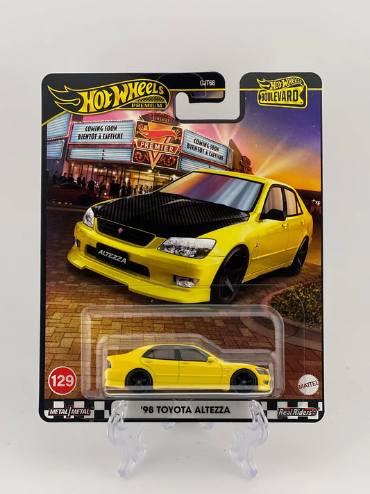 Hot Wheels Premium Boulevard #129 '98 Toyota Altezza